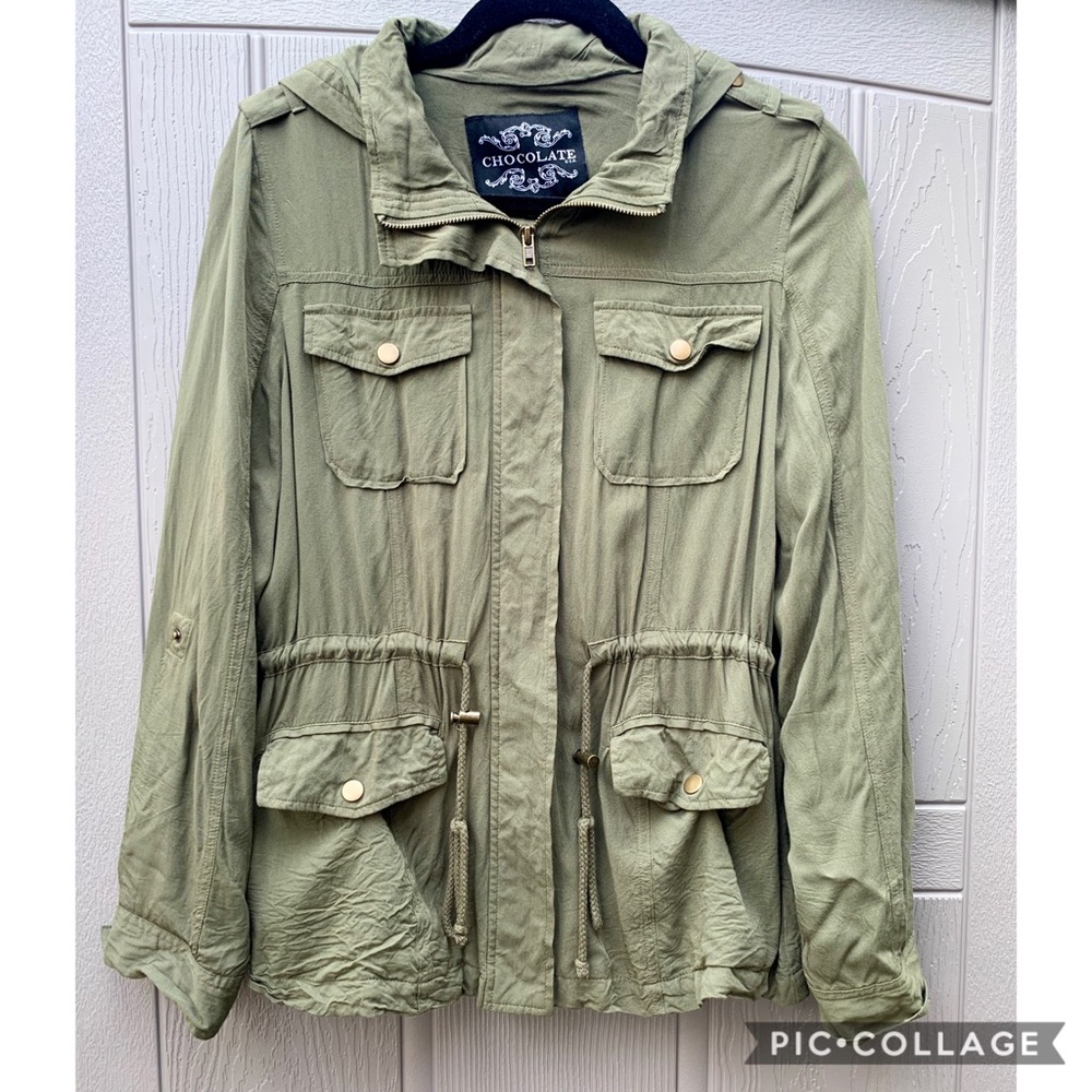 Green Jacket/hoodie